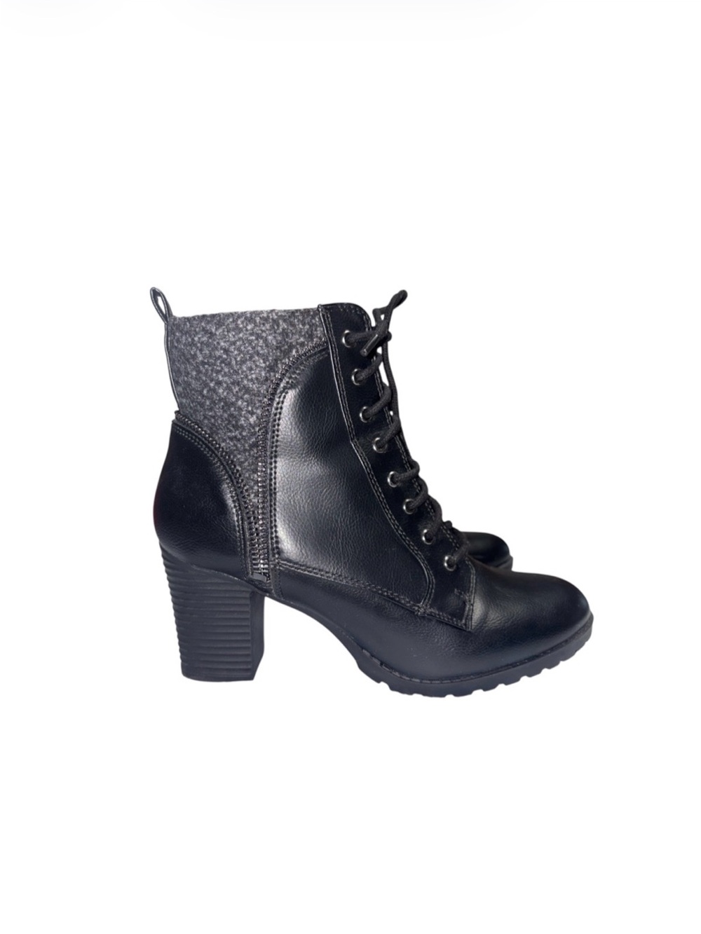 Kelly & Katie Kaiman Black Ankle Bootie Grunge Whimsygoth Goth Women Size 7.5M